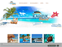 Tablet Screenshot of karibiktravel.com